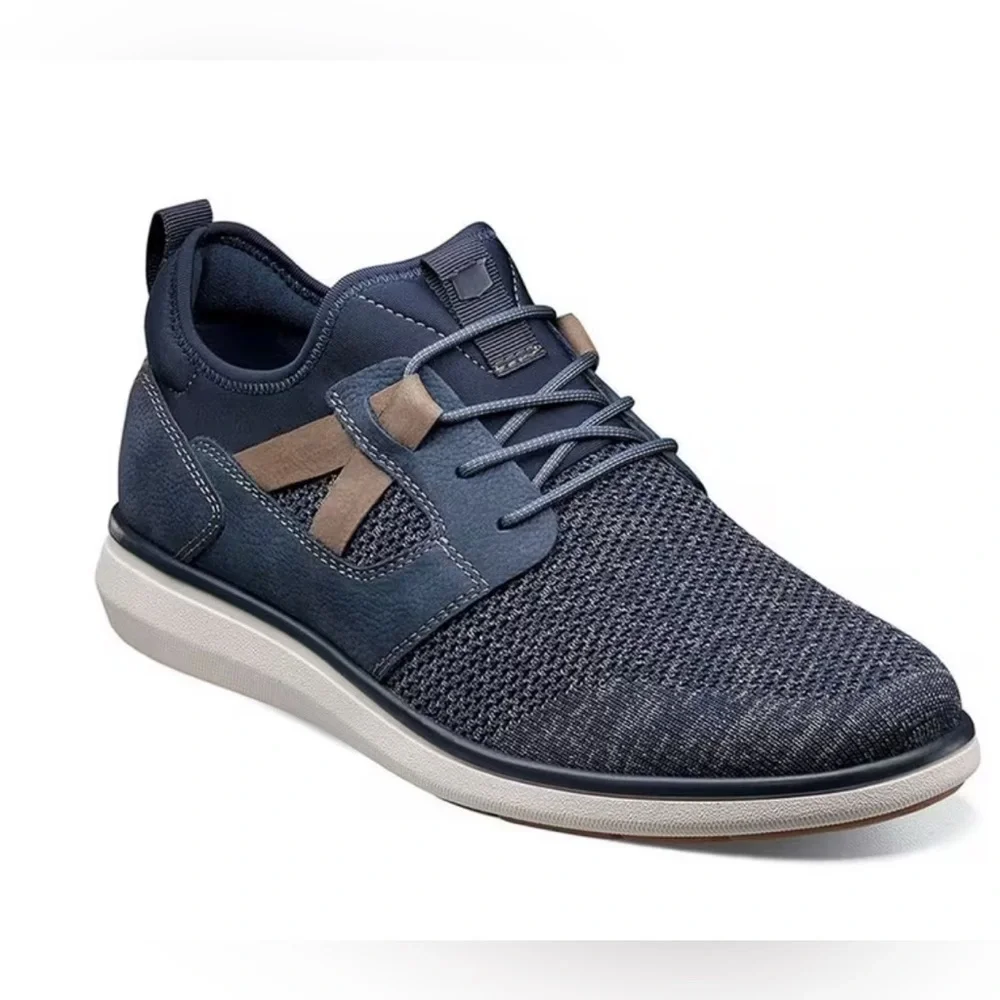 Florsheim Venture Knit Men's Navy Casual Sneakers